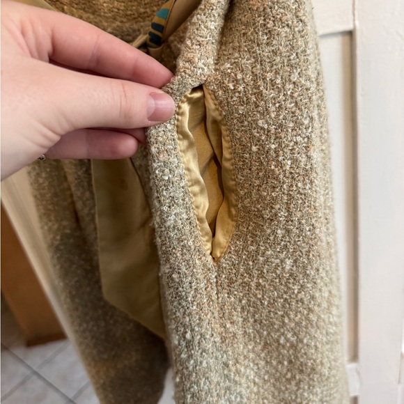 St. John Collection Size 4 Gold Knit Tweed Dress Knee Length USA - Picture 8 of 12